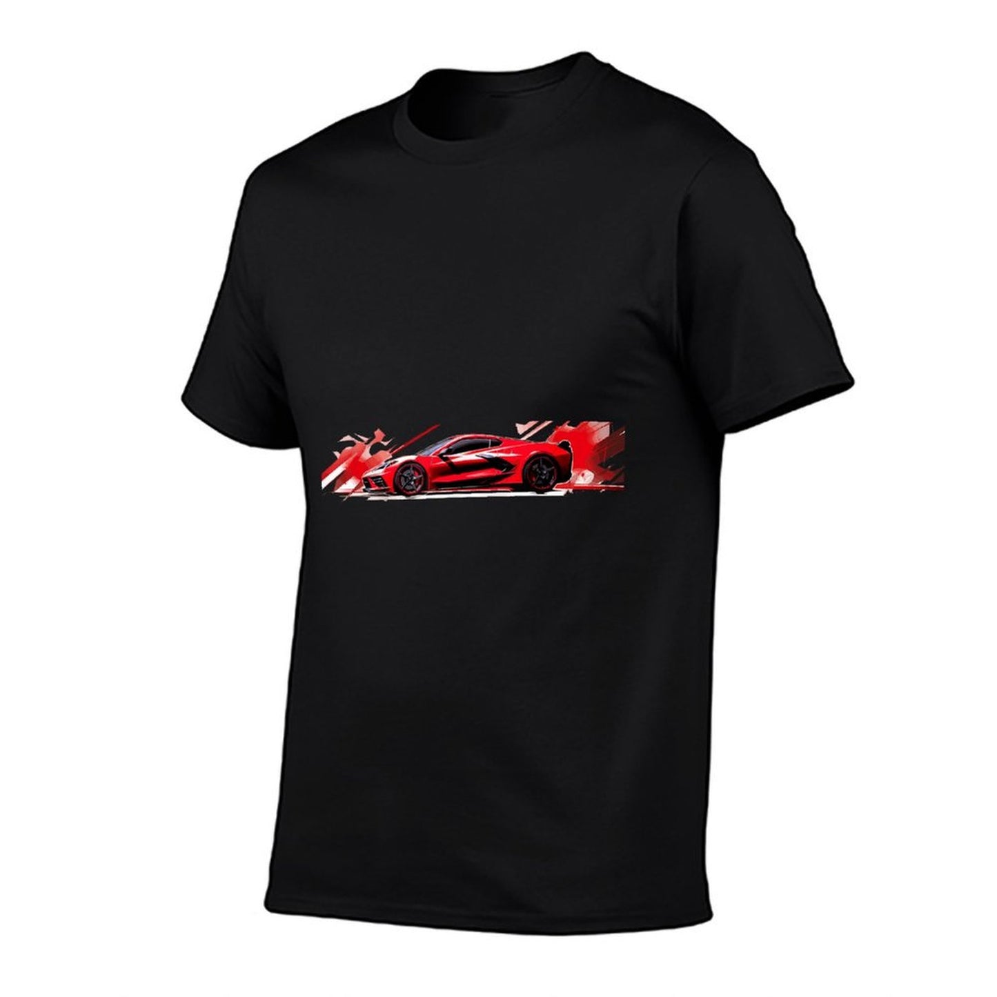 Torch Red C8 Supercar Sportscar Race Car Muscle Car C8 Breathable T-Shirt