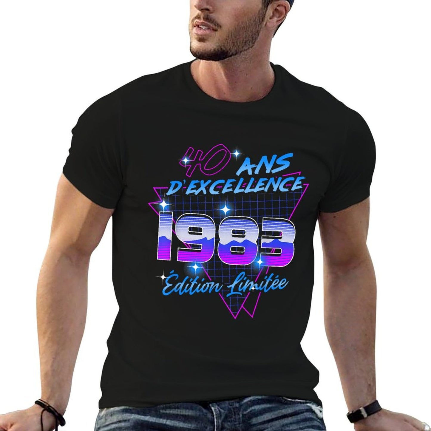 40th Anniversary Limited Edition 1983 40th Birthday  Eco-friendly Material T-Shirt