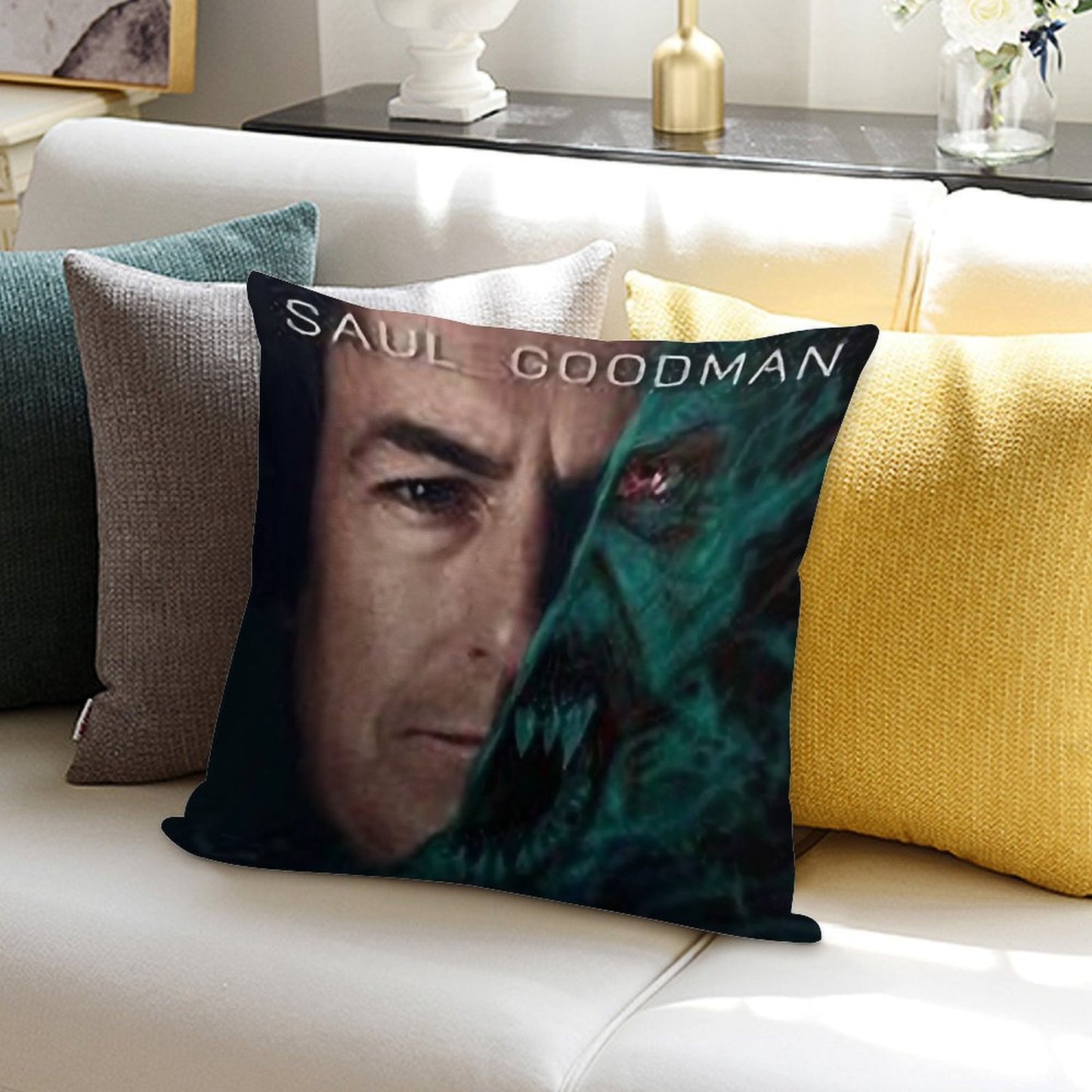 Saul Morbman Soft Ultra-Soft Texture Throw Pillow