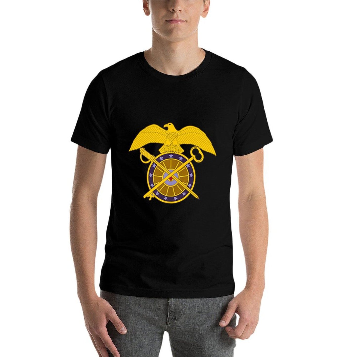 US Army Branch - Quartermaster Corps - QM  Odor-resistant T-Shirt