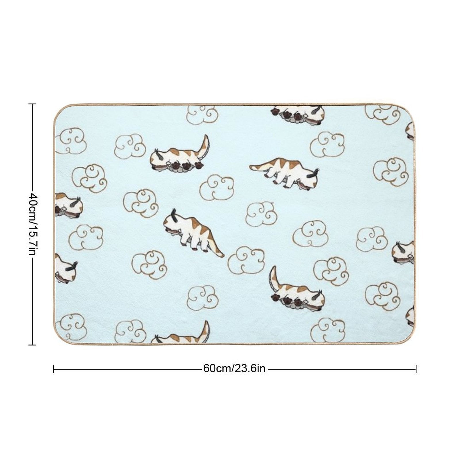 Happy Appa  Stain-Proof Bath Mat