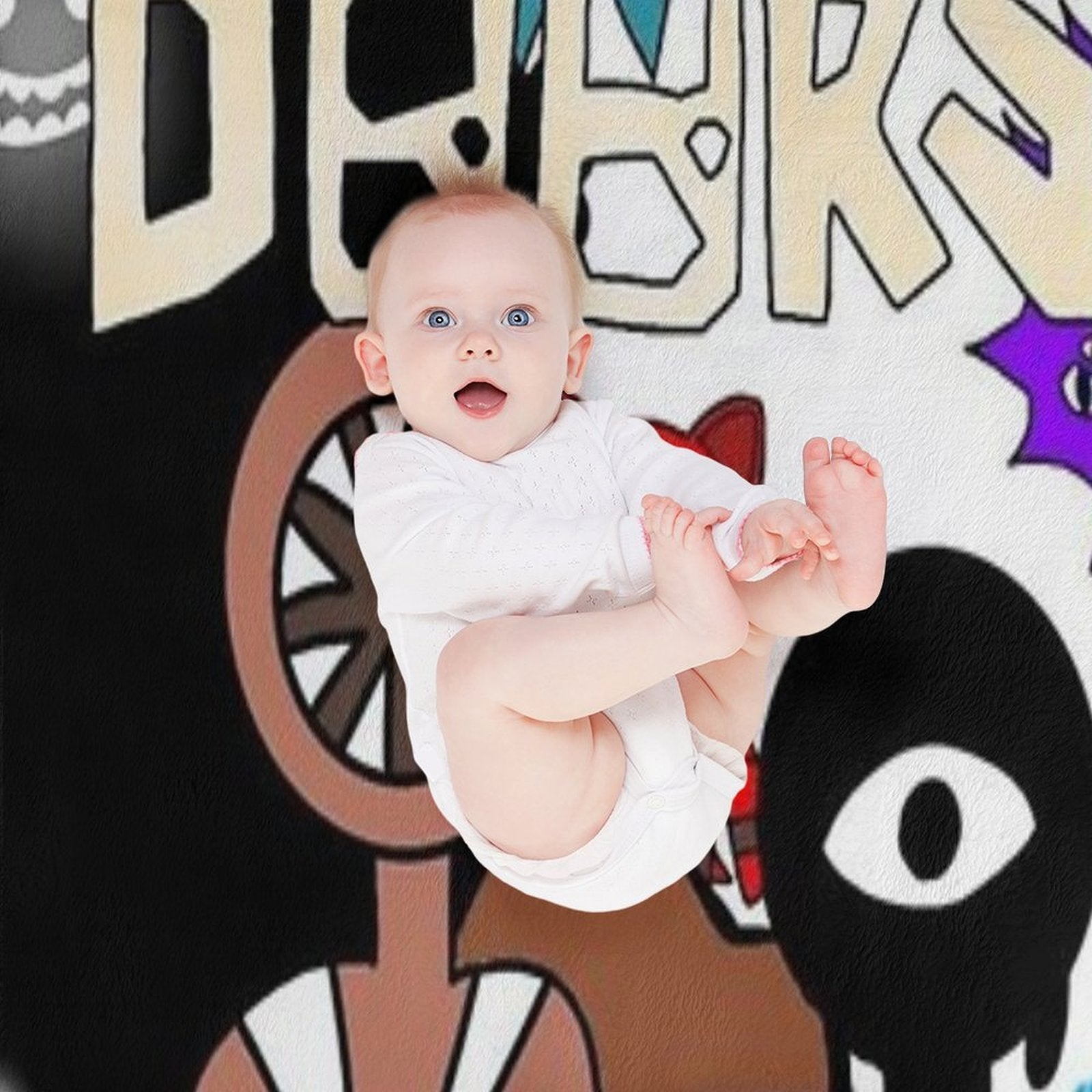 Roblox Doors Team Lightweight Throw Blanket