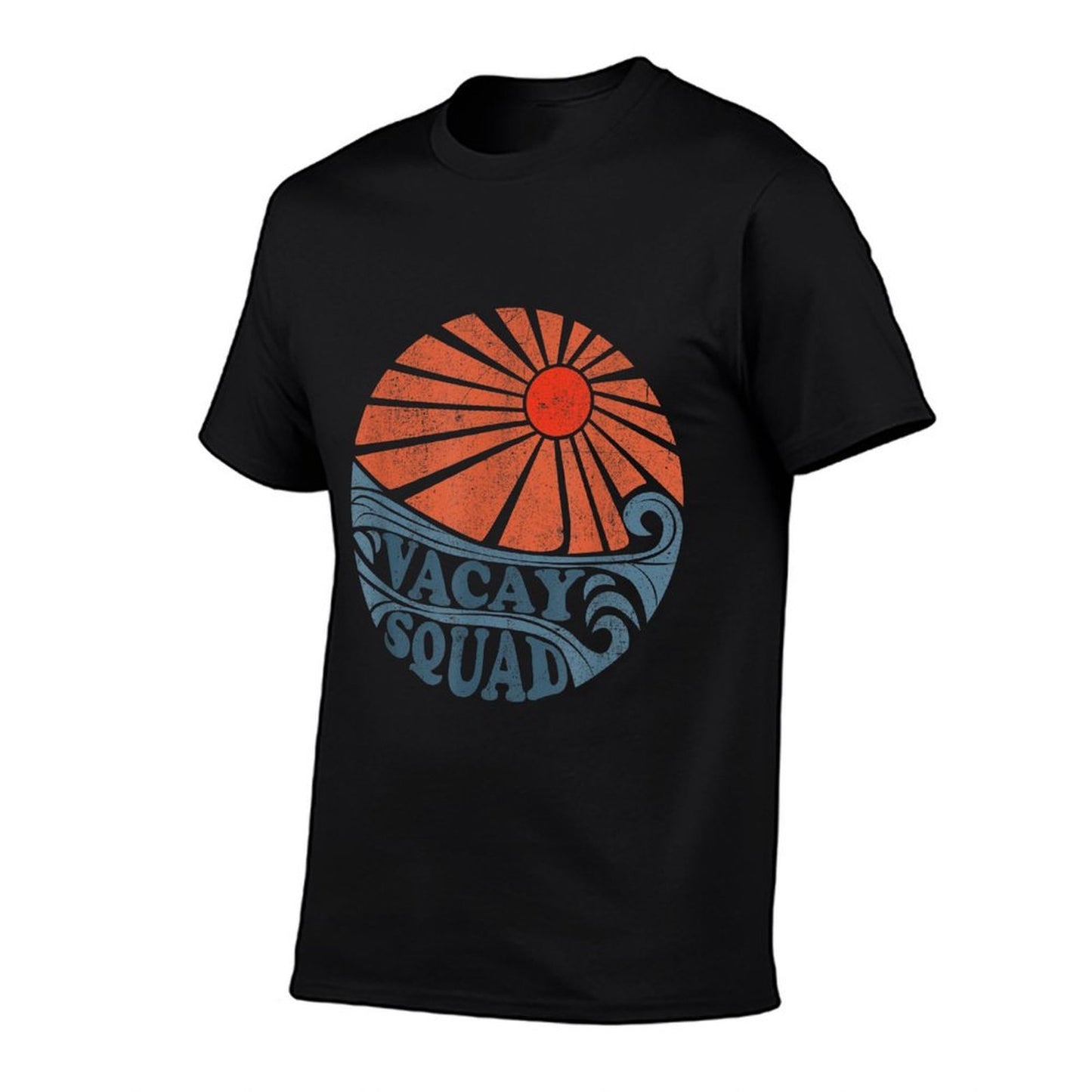 Vintage Vacay Squad Funny Retro 70s Beach Matching Vacation Versatile T-Shirt