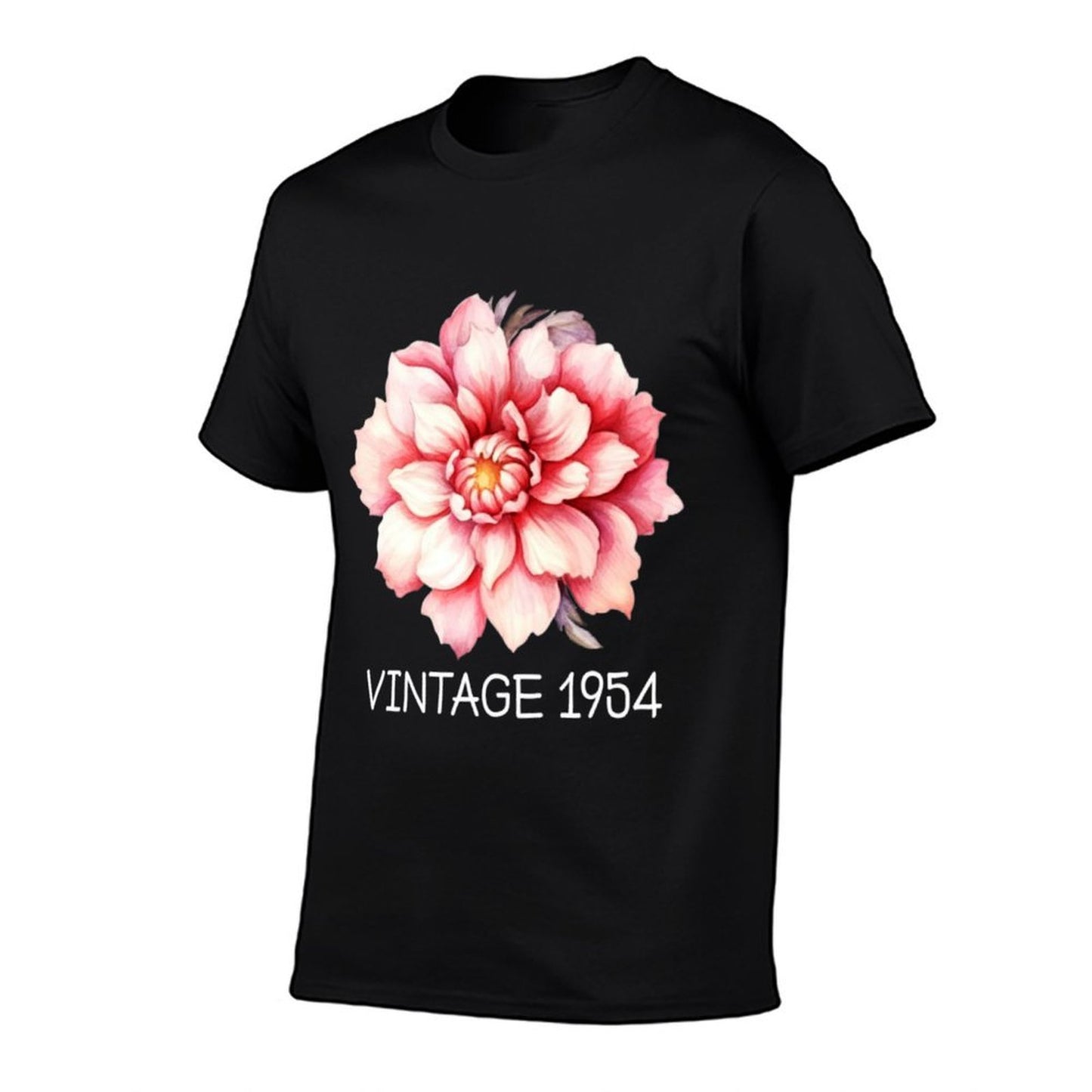 Vintage 1954 Classic Cherry Blossom Flower Art 70th Birthday Quick-drying T-Shirt