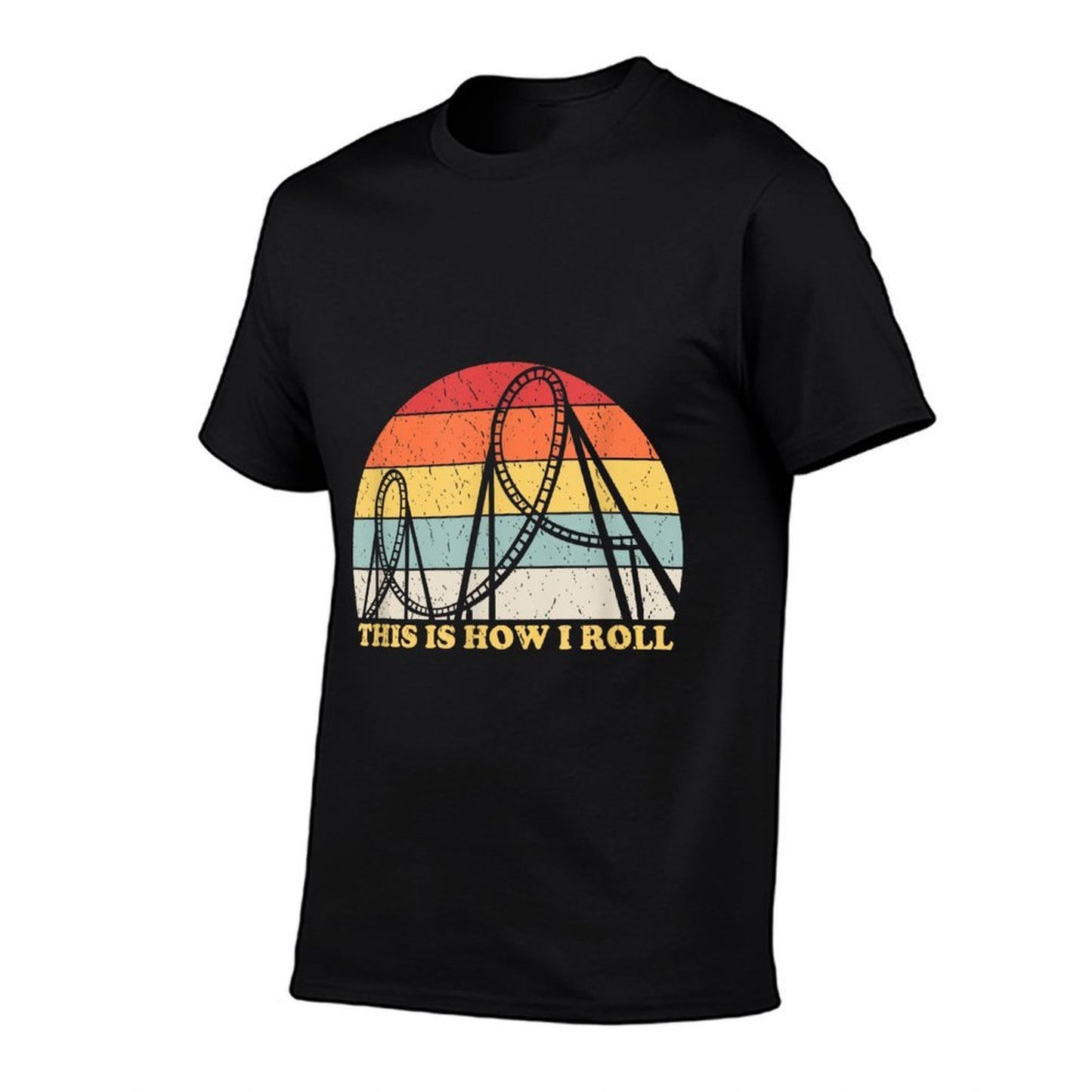 Vintage Retro Roller Coaster Amusement Park Lover Affordable Price T-Shirt