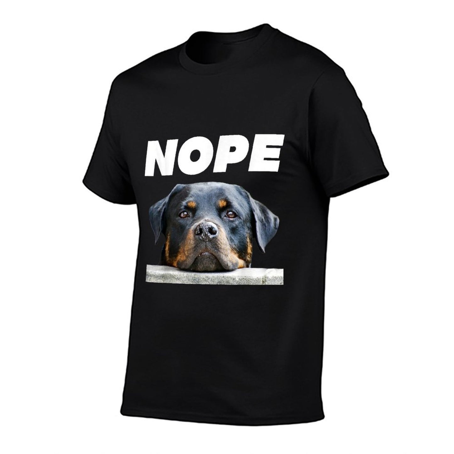 Rotweiller Nope Rottie Face Not Today Love My Rottweiler Dog Easy-care T-Shirt