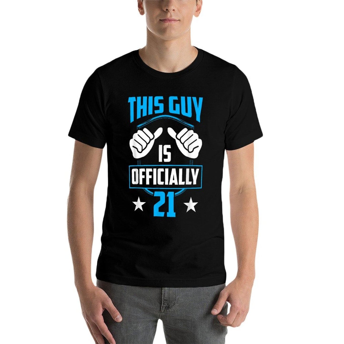 This Guy Is Officially 21 Celebrate 21St Birthday Party Lightweight T-Shirt