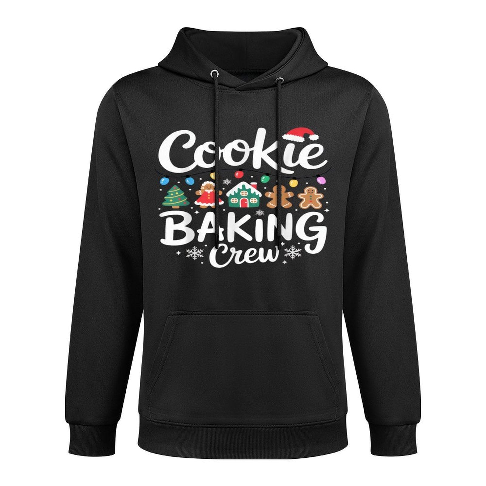 Cookie Baking Crew Christmas Chefs Festive Holiday Fun Versatile Streetwear Hoodie