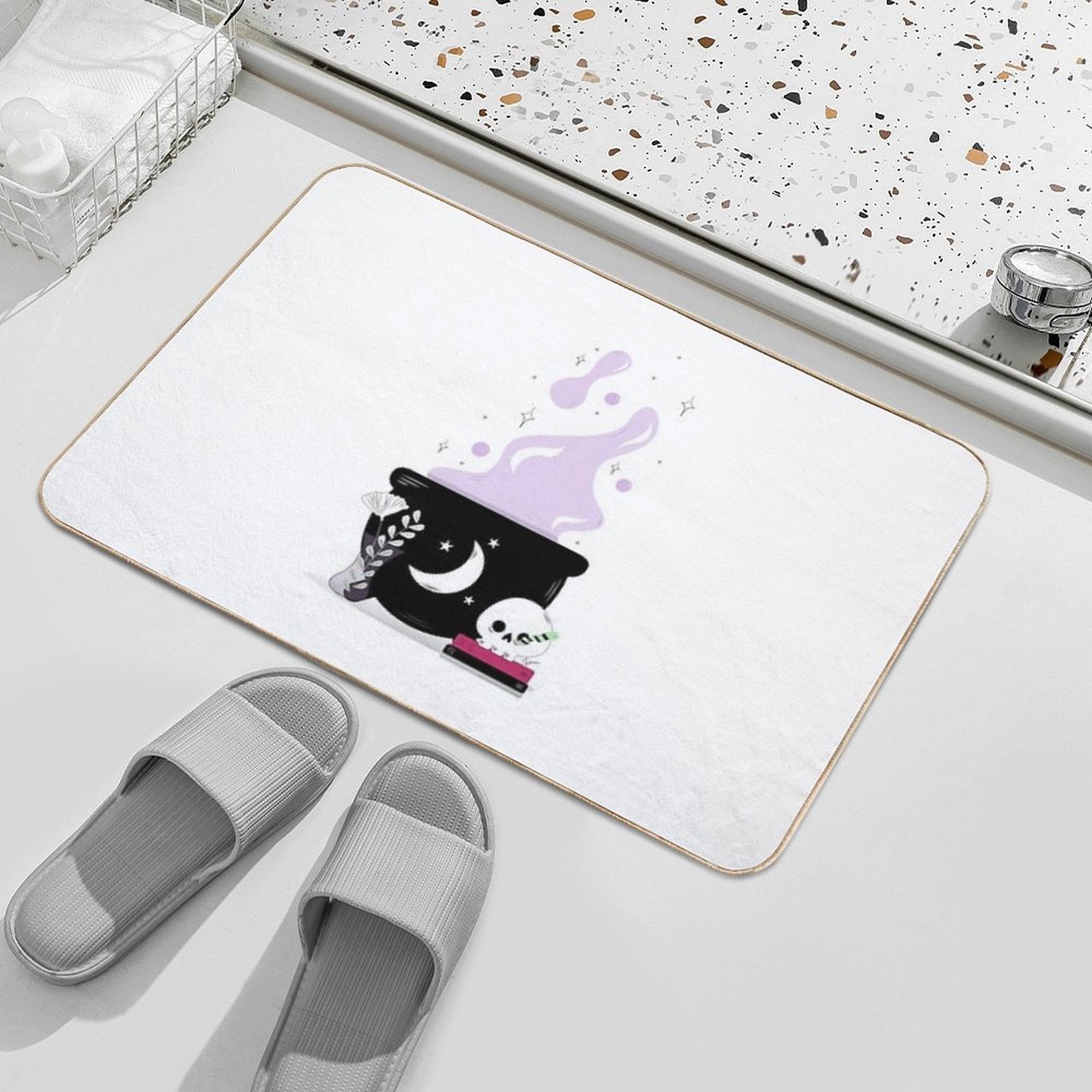 Magic Cauldron  Anti-Trip Bath Mat