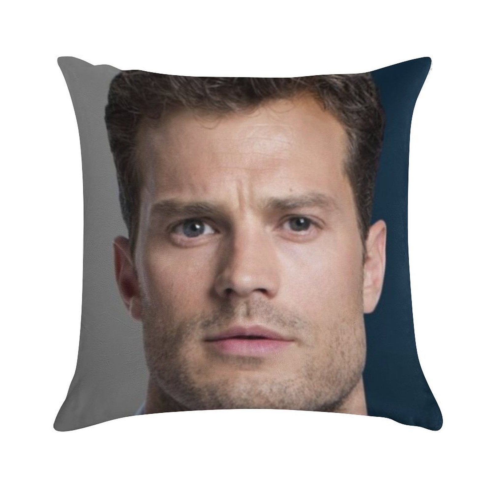 Jamie Dornan Soft High-Density Material Throw Pillow
