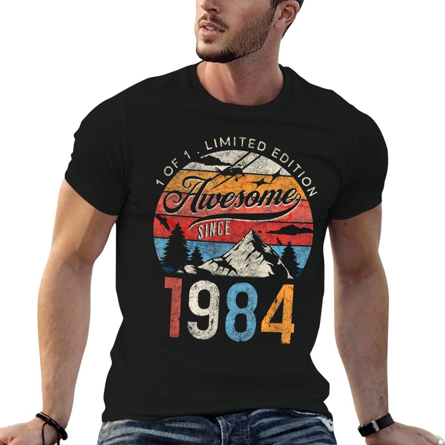 40 Year Old Vintage 1984 Limited Edition 40th Birthday Easy-care T-Shirt