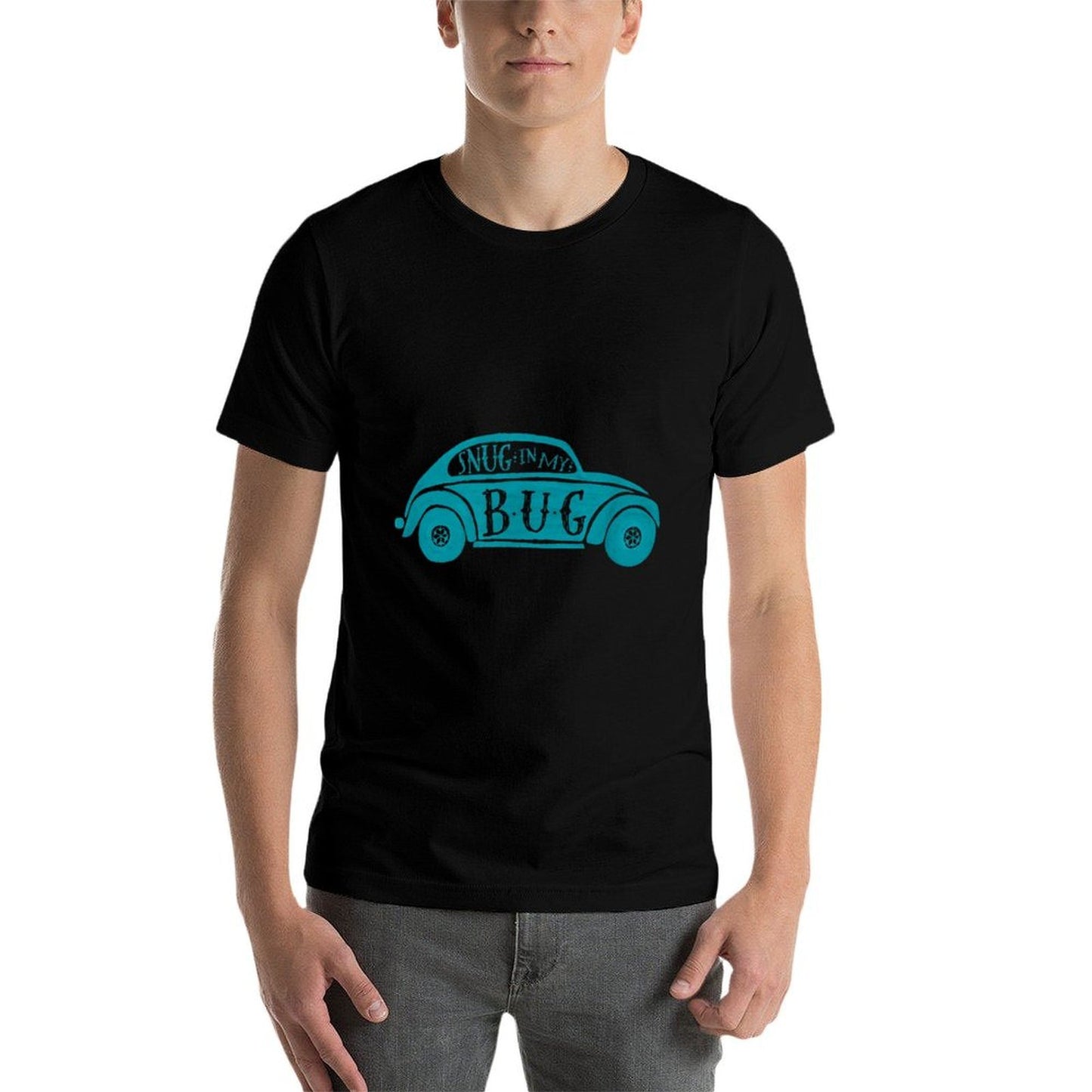 Volkswagen Beetle Snug In My Bug Summer-ready Fabric T-Shirt