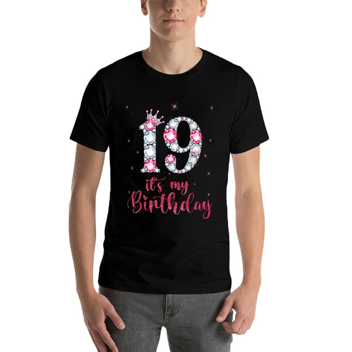 19 It's My Birthday 19 Years Old 19th Birthday Girl Durable T-Shirt