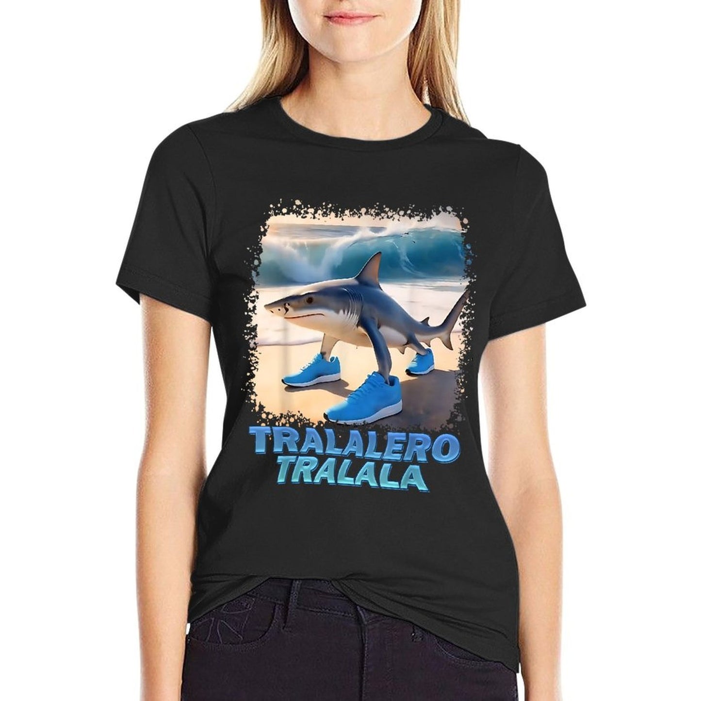 Tralalero Tralala Italian Brainrot Meme Classic T-Shirt
