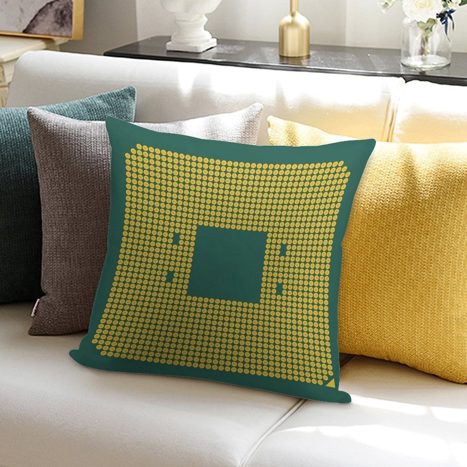 AMD CPU Soft Style Accent Throw Pillow