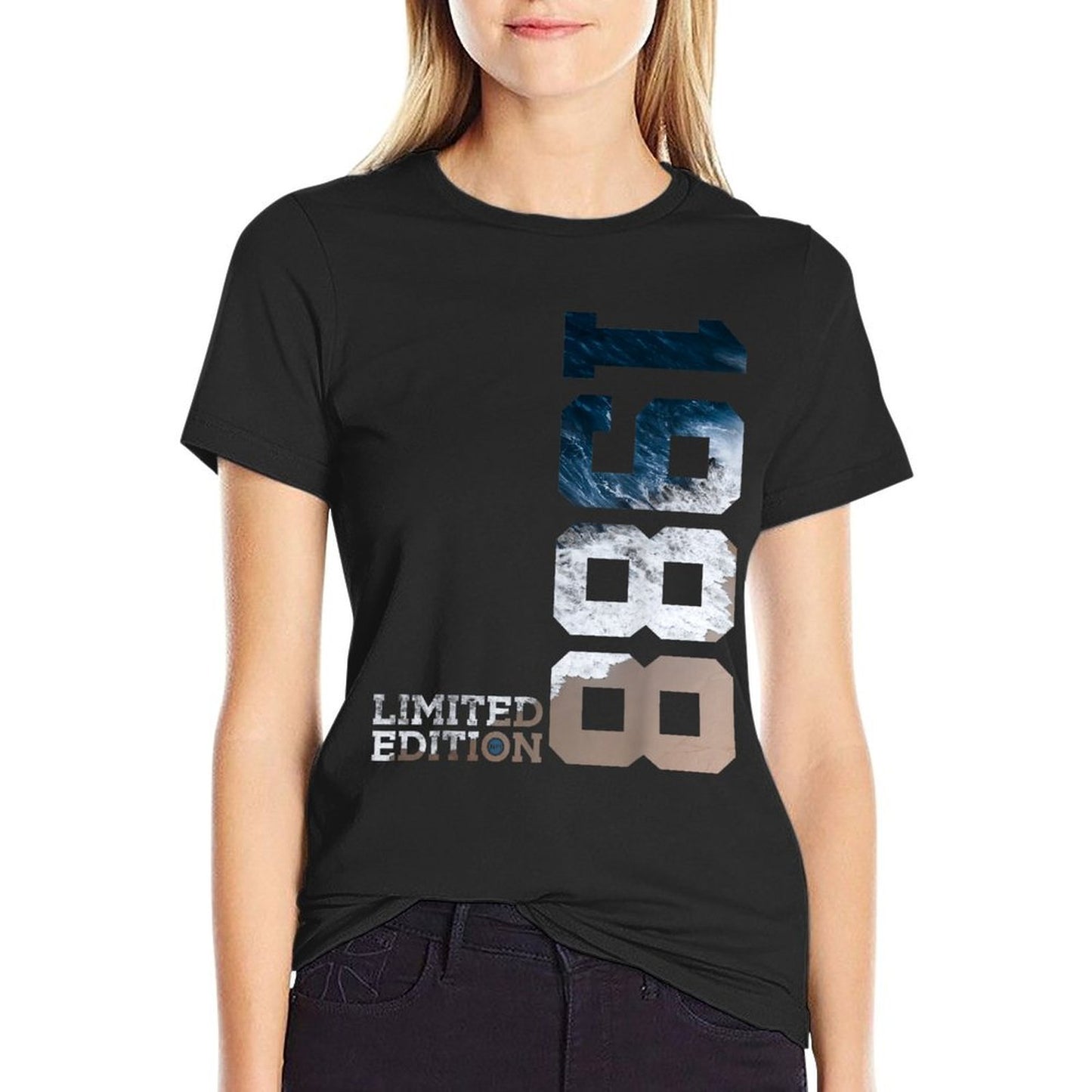 37 YEARS 37TH BIRTHDAY LIMITED EDITION 1988 Graphic-printed T-Shirt