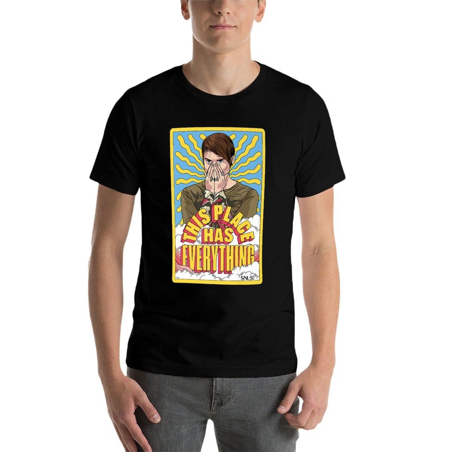 SNL This Place Has Everything Stefon New Yorks Hottest Premium Quick-drying T-Shirt