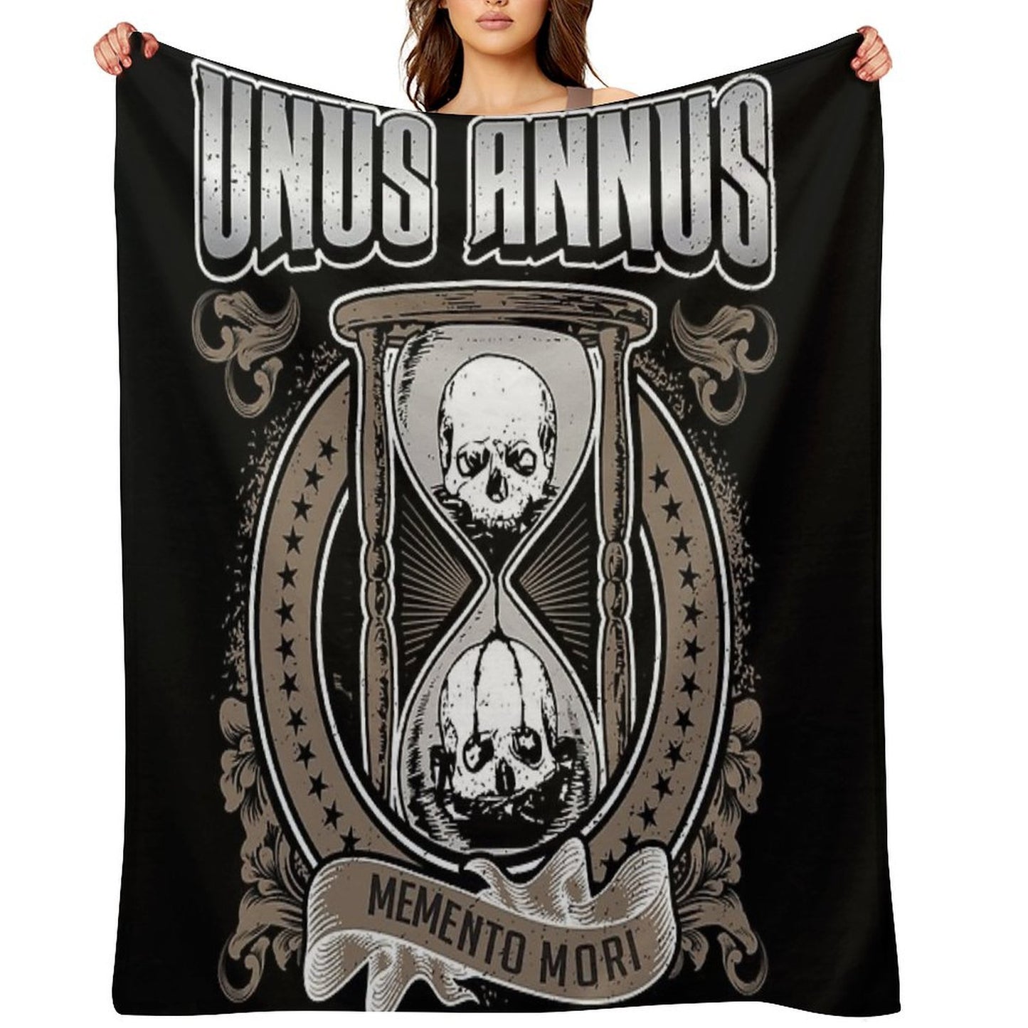 Unus Annus Logo Gift-ready Throw Blanket