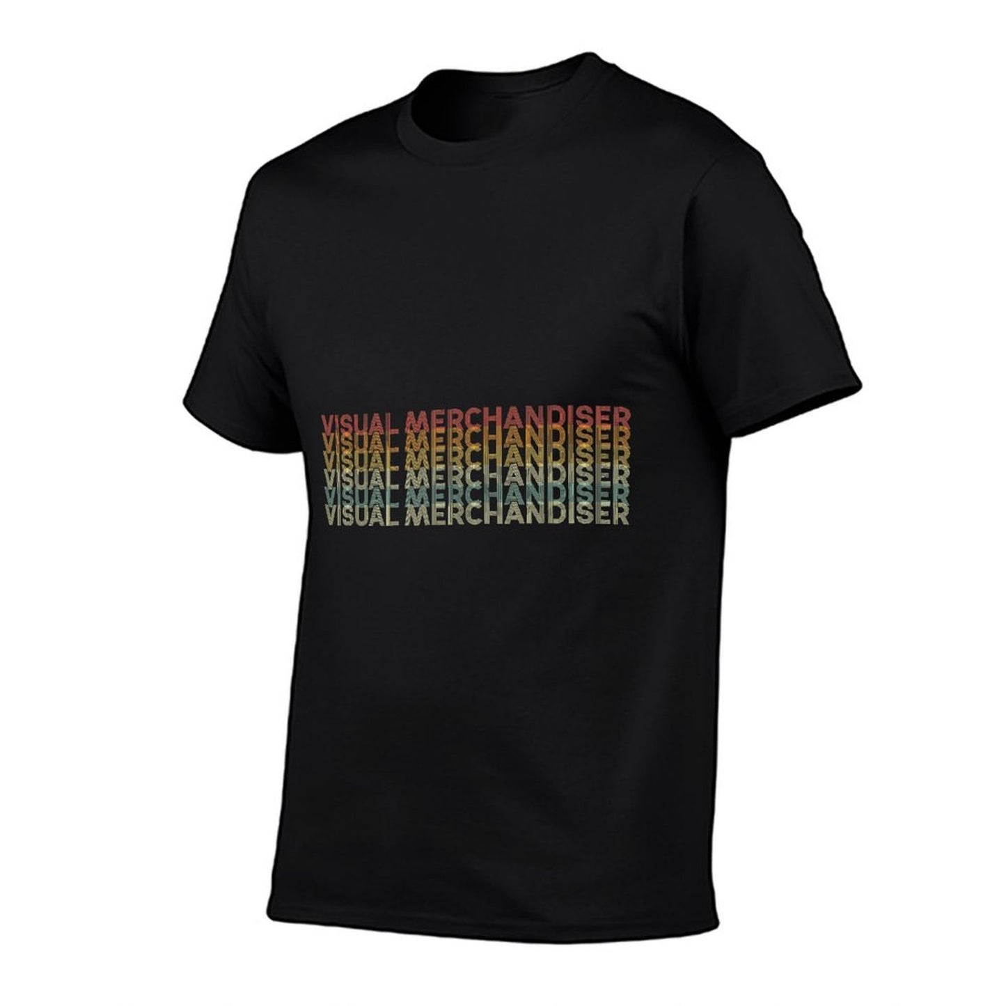 Retro 70s Visual Merchandiser Job Title  Easy-care T-Shirt
