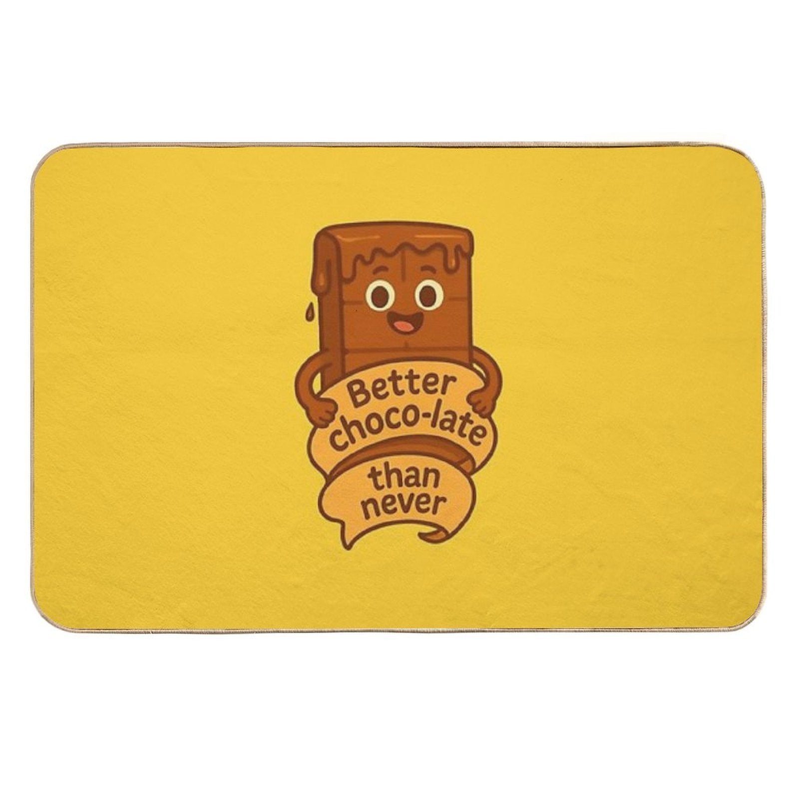 Better Choco‑late Than Never Odorless Bath Mat