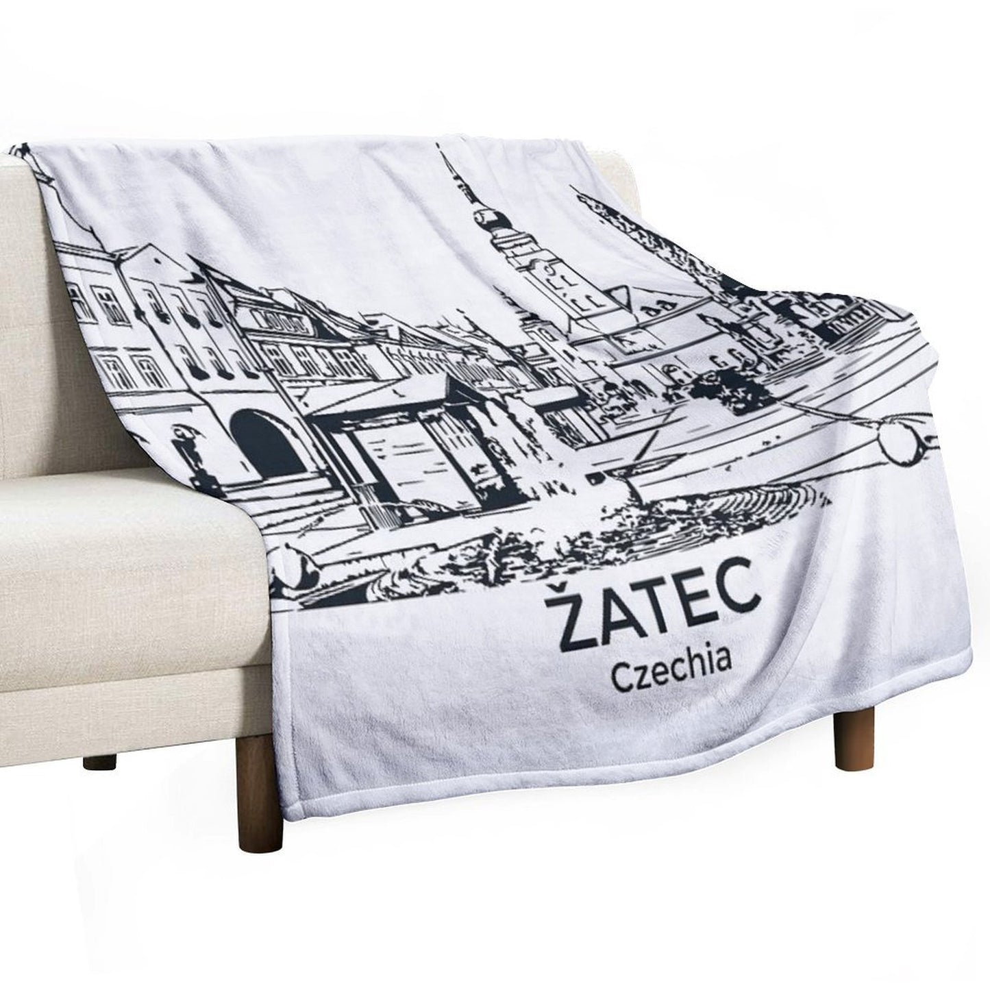 Žatec - Czechia Comfort Throw Blanket