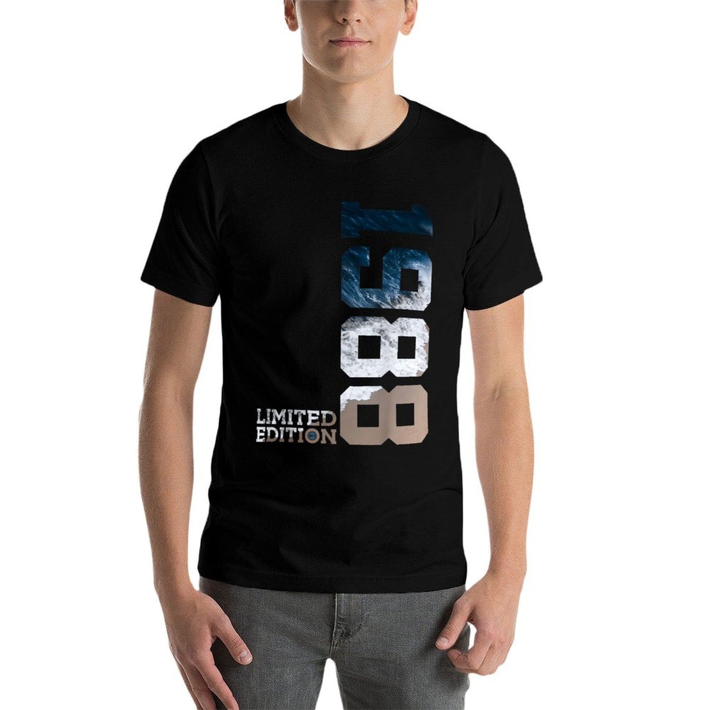 37 YEARS 37TH BIRTHDAY LIMITED EDITION 1988 Graphic-printed T-Shirt