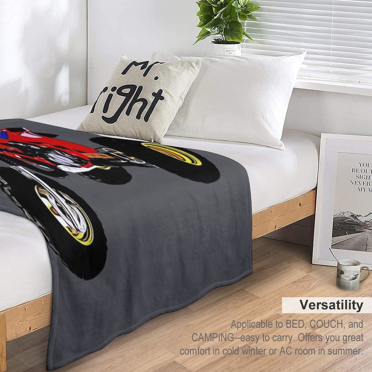 1986 ATC 250R Travel-friendly Throw Blanket