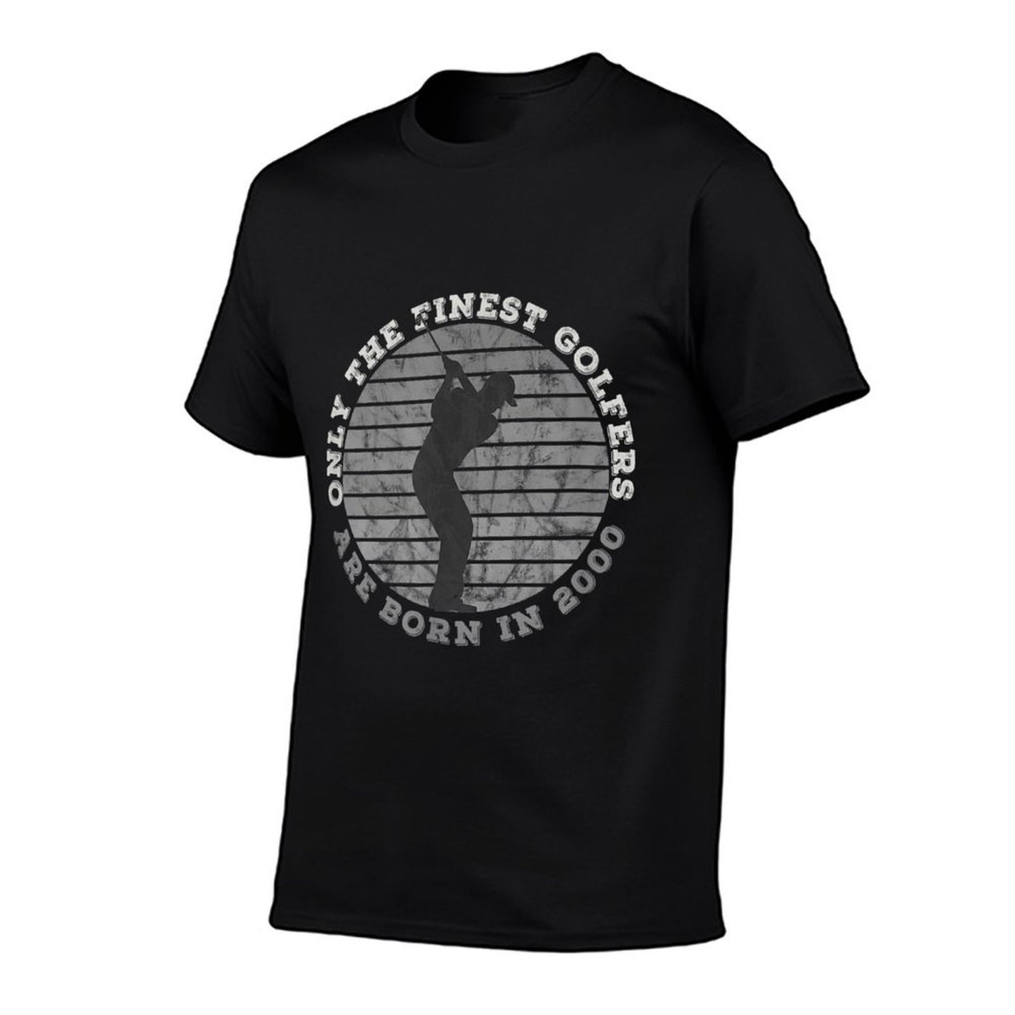 21 Year Old Gifts Golf Finest Golfer Born 2000 21st Birthday Slim-fit Cut T-Shirt