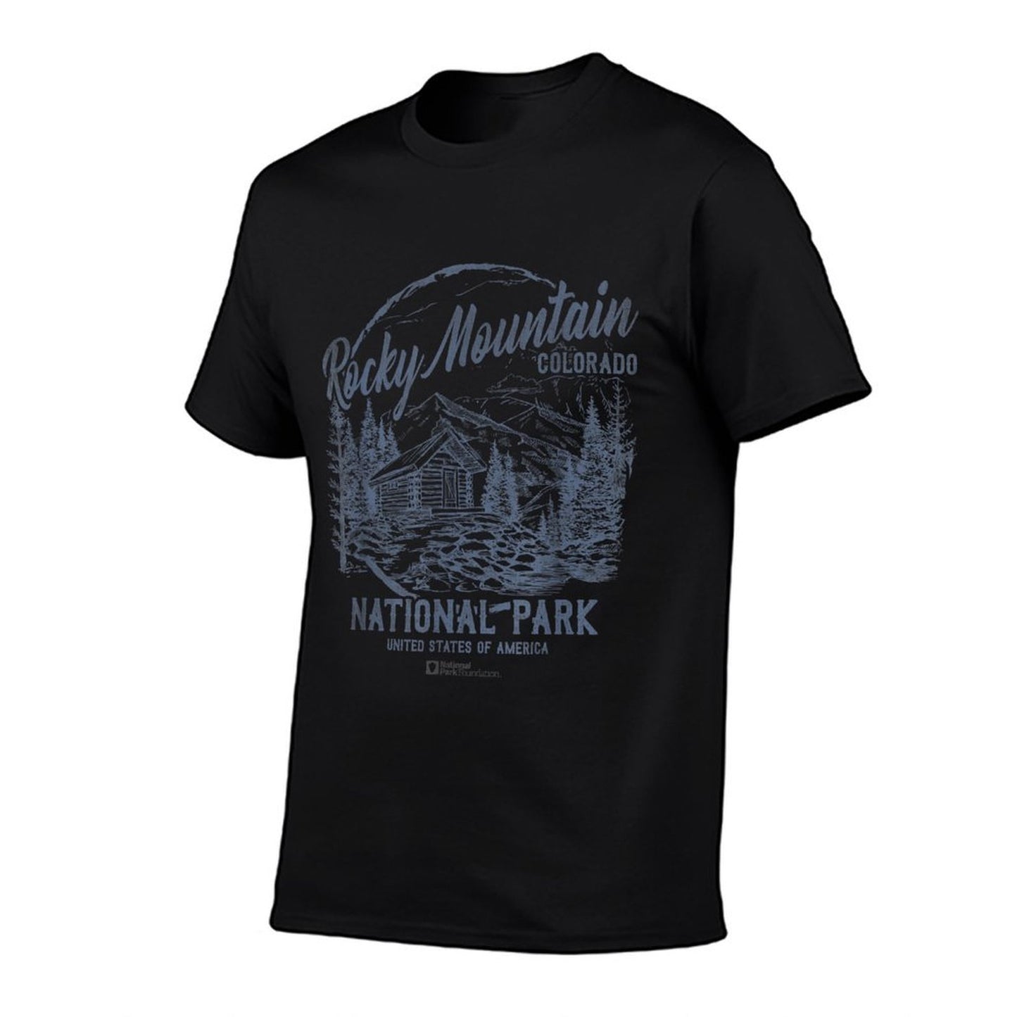 Rocky Mountain National Park Vintage Trendy Pattern T-Shirt