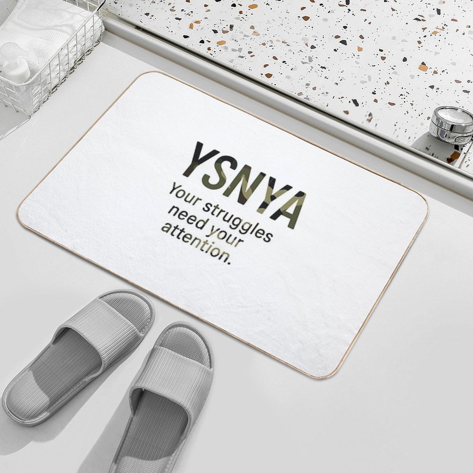 YSNYA  Slip-Resistant Bath Mat