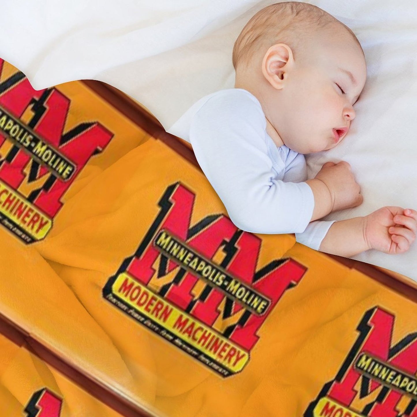 Vintage Modern Machinery Comfort Throw Blanket