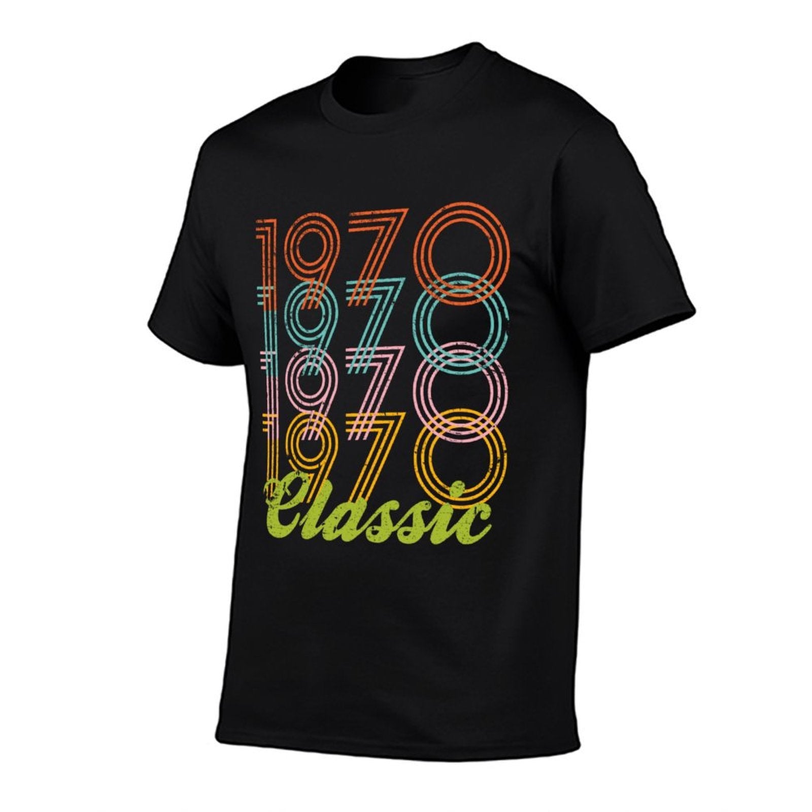 50th Birthday 1970 Vintage Retro Classic  Polyester Blend T-Shirt