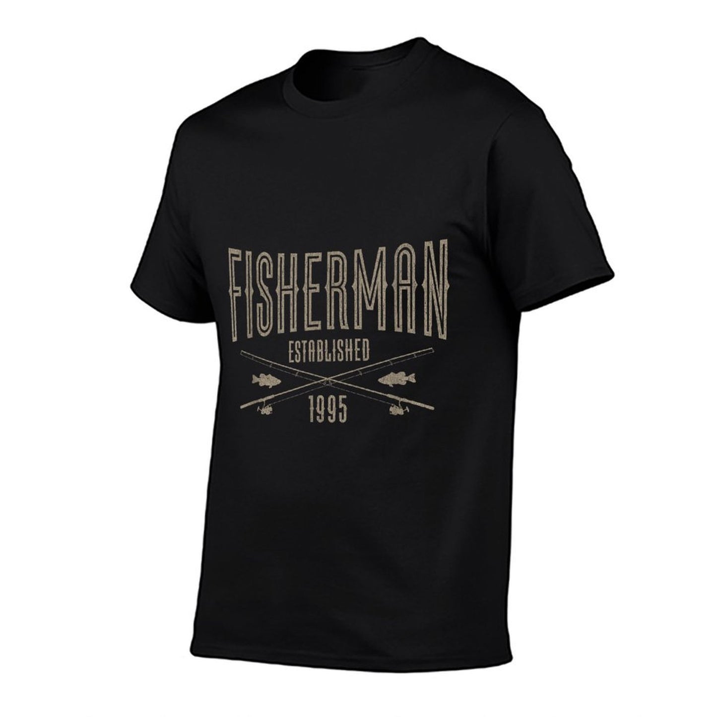 30 Year Old Fisherman Fishing 1995 30th Birthday Easy-care T-Shirt