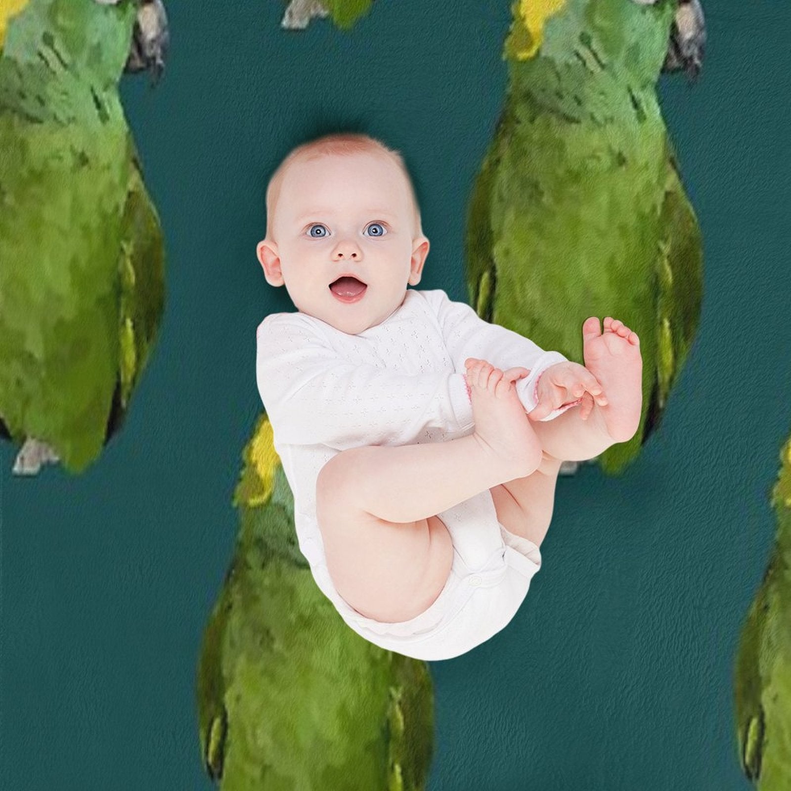 Yellow-Naped Amazon Lightweight Throw Blanket