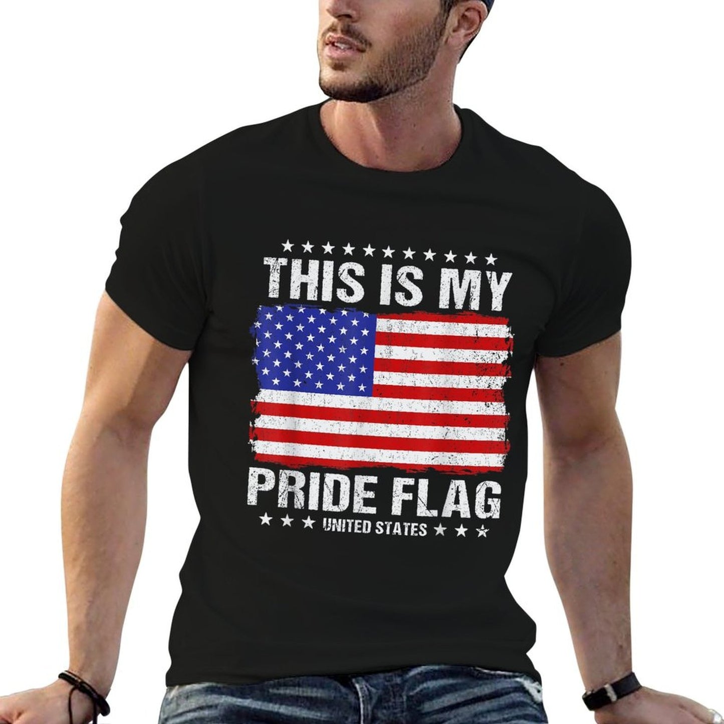 This Is My Pride USA American 4th Of July Patriotic Classic T-Shirt