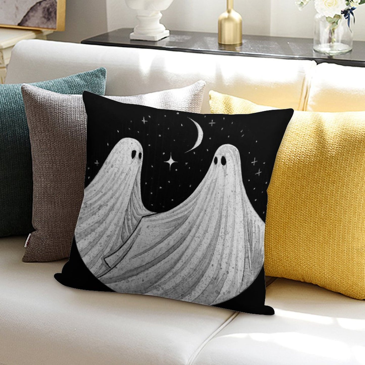 Run Away With Me. Soft Decorative Cover Throw Pillow