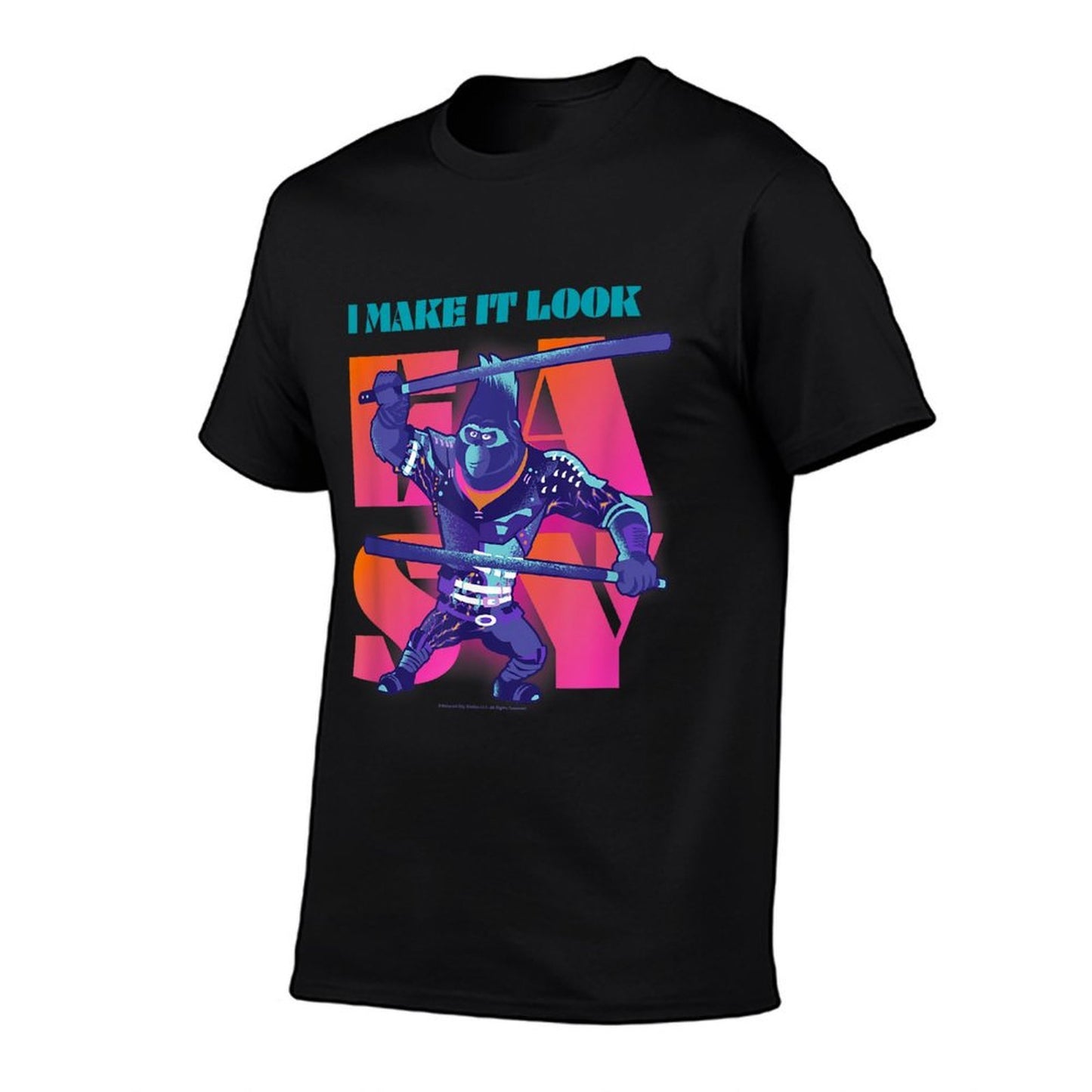 Sing 2 Johnny I Make It Look Easy Tagless Design T-Shirt