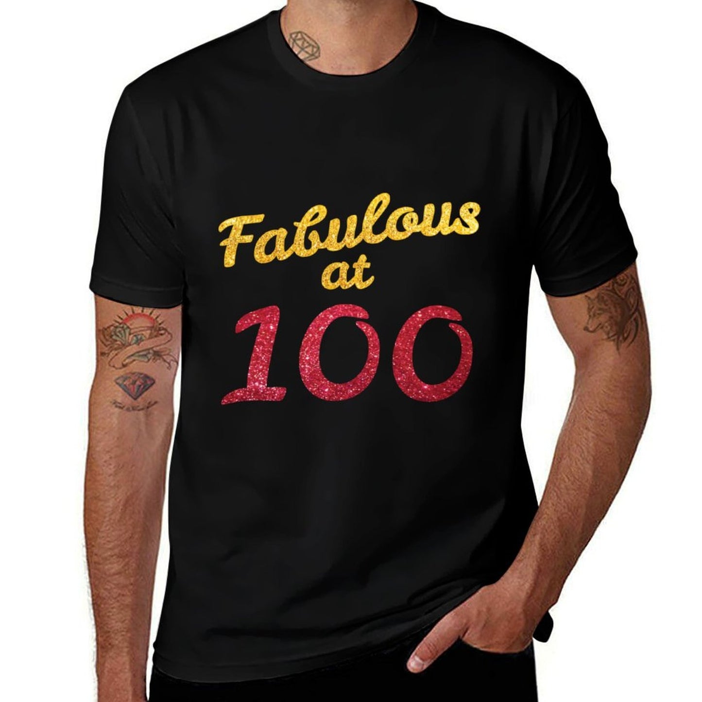 100th Birthday Cute 100 Year Old Gift Tshirt Men Women Vintage-inspired T-Shirt