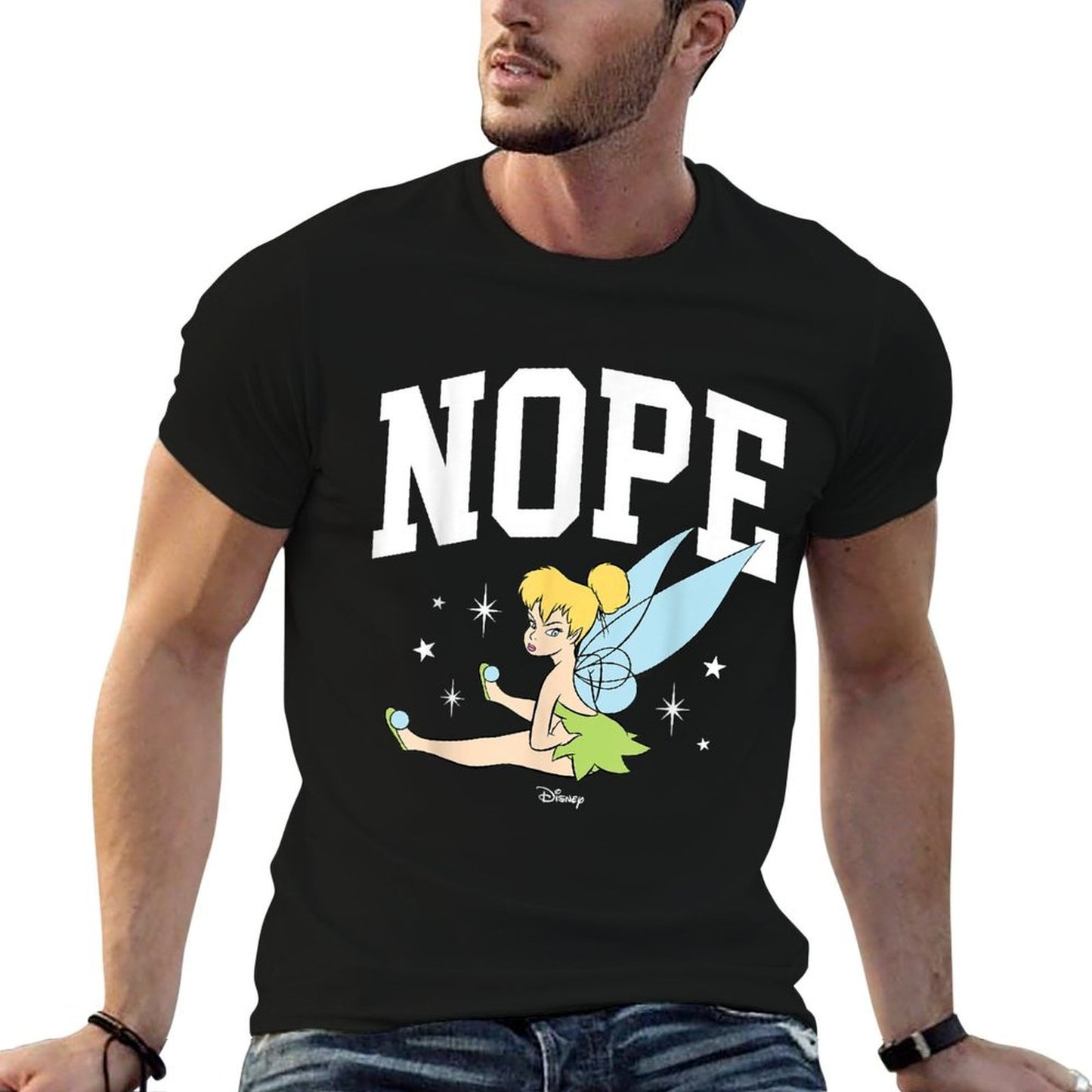 Tinker Bell - Tinker Bell Nope Fade-proof Color T-Shirt