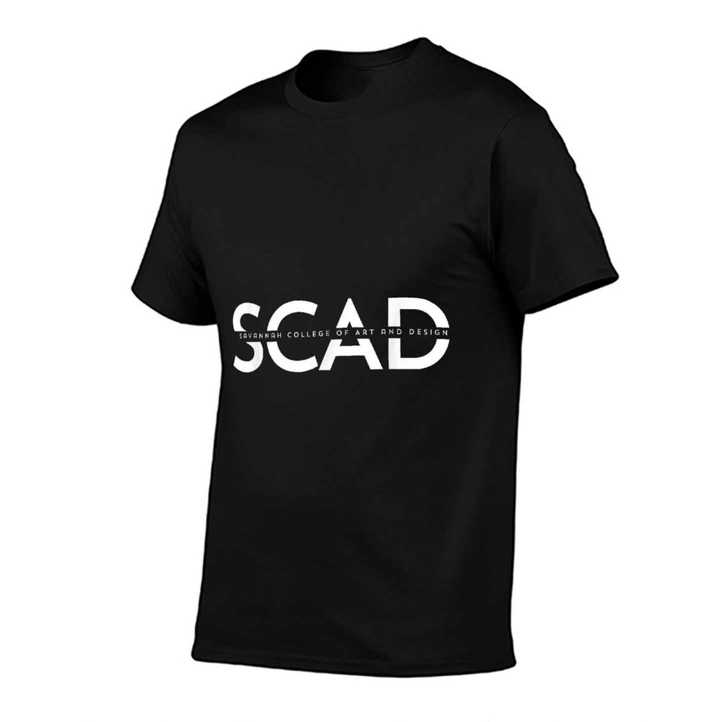 SCAD Art Deco Style College Design High-quality Stitching T-Shirt