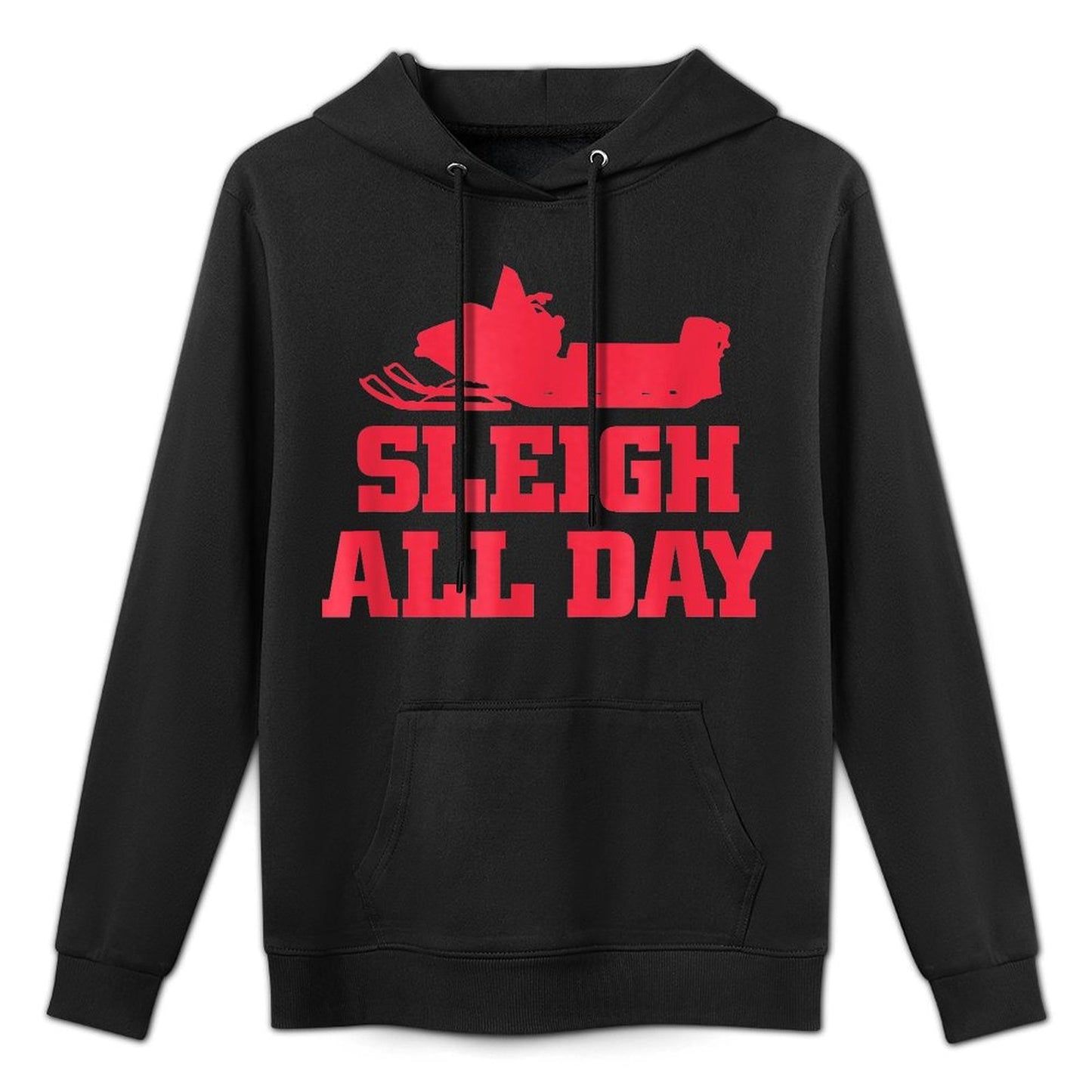 Snowmobile Christmas Sleigh All Day All-Day Comfort Hoodie