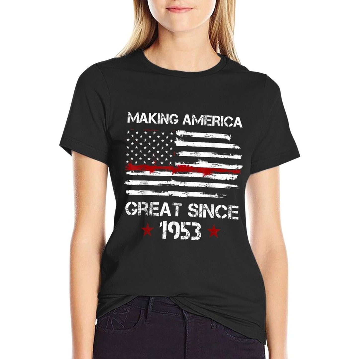 Vintage 1953 American 70 Year Old Gifts 70th Birthday Classic T-Shirt