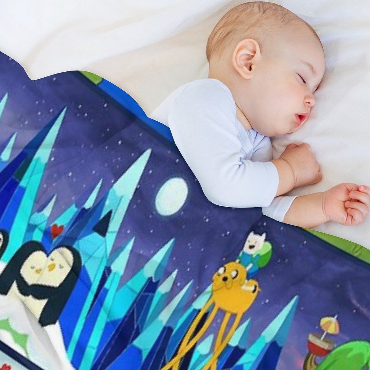 Time Adventure Shrink-resistant Throw Blanket