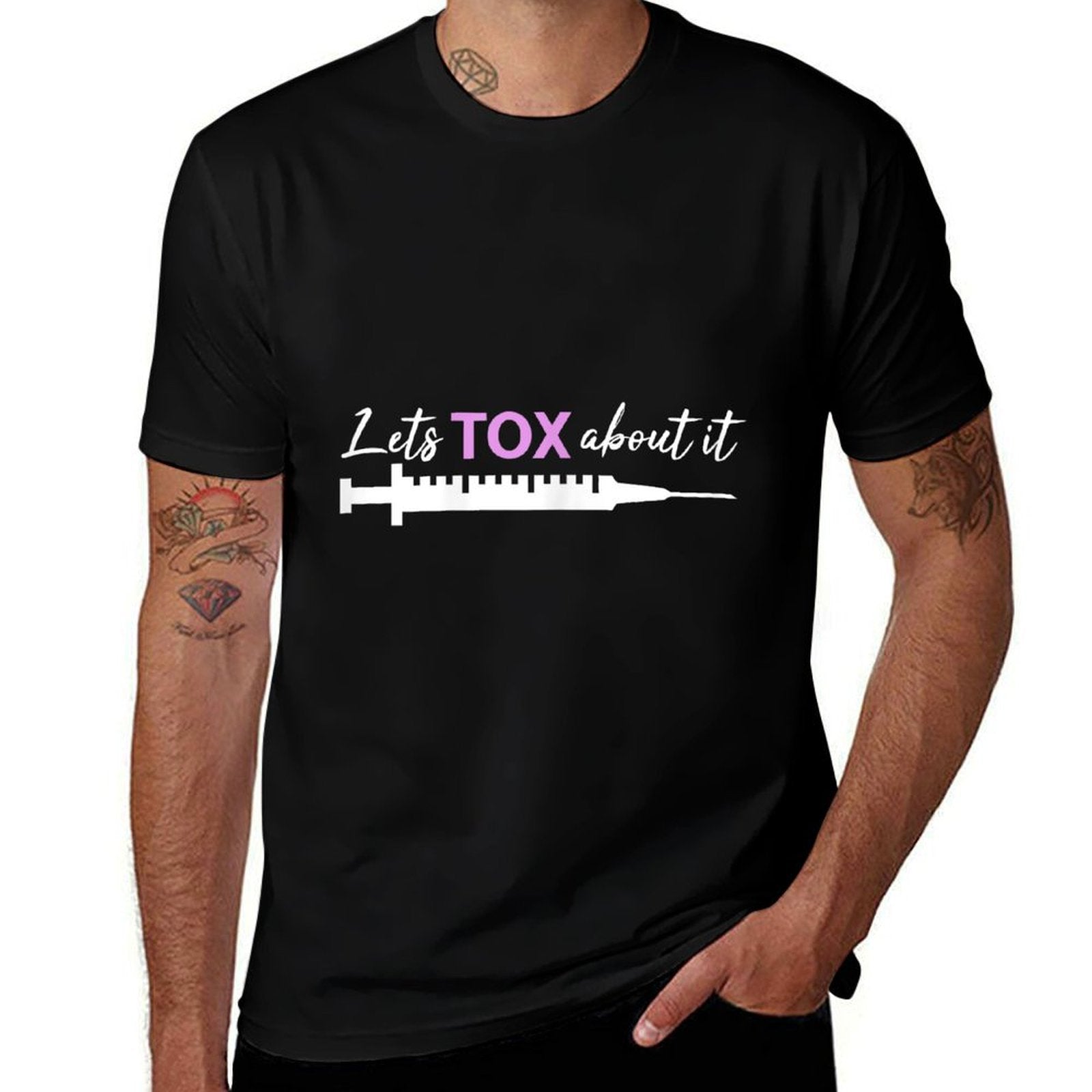 Aesthetic Nurse Botox Injector Cosmetic Nurse Self Promotion  Trendy Pattern T-Shirt