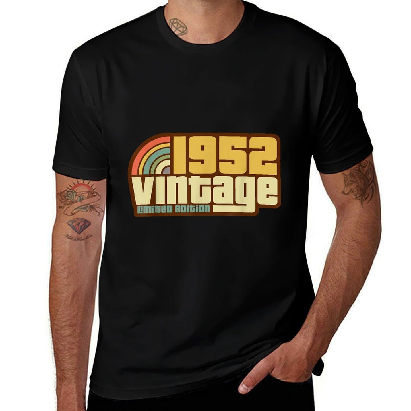 Vintage 1952 Limited Edition 70 Years Old 70th Birthday Polyester Blend T-Shirt