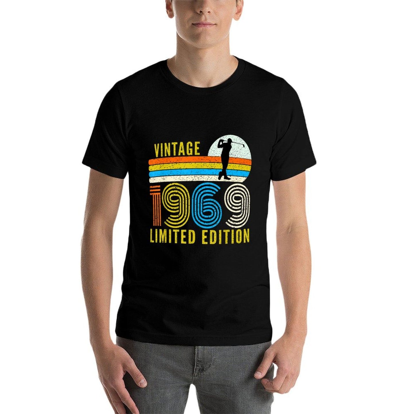 Vintage 1969 50th Birthday Golf 50 Year Old Gift Durable T-Shirt