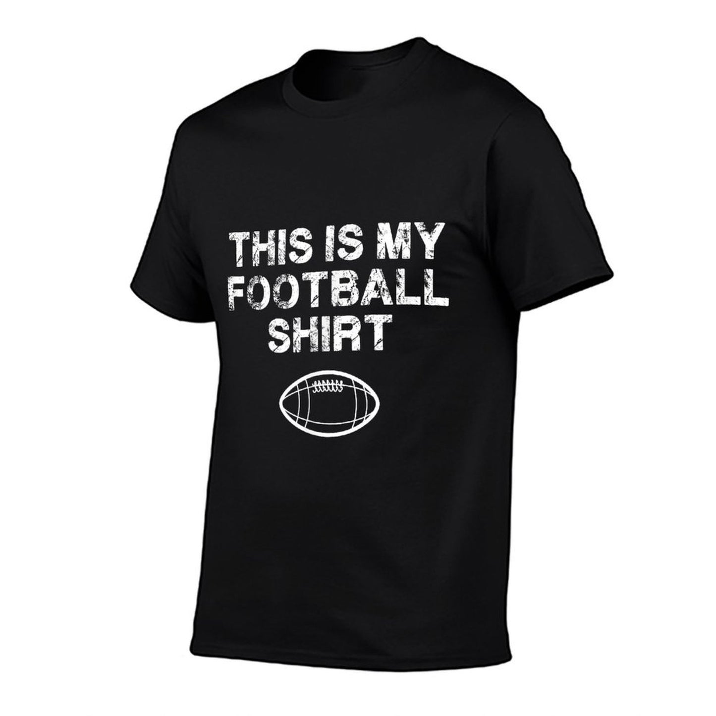 This Is My Football Love Football Sports Fans Polyester Blend T-Shirt