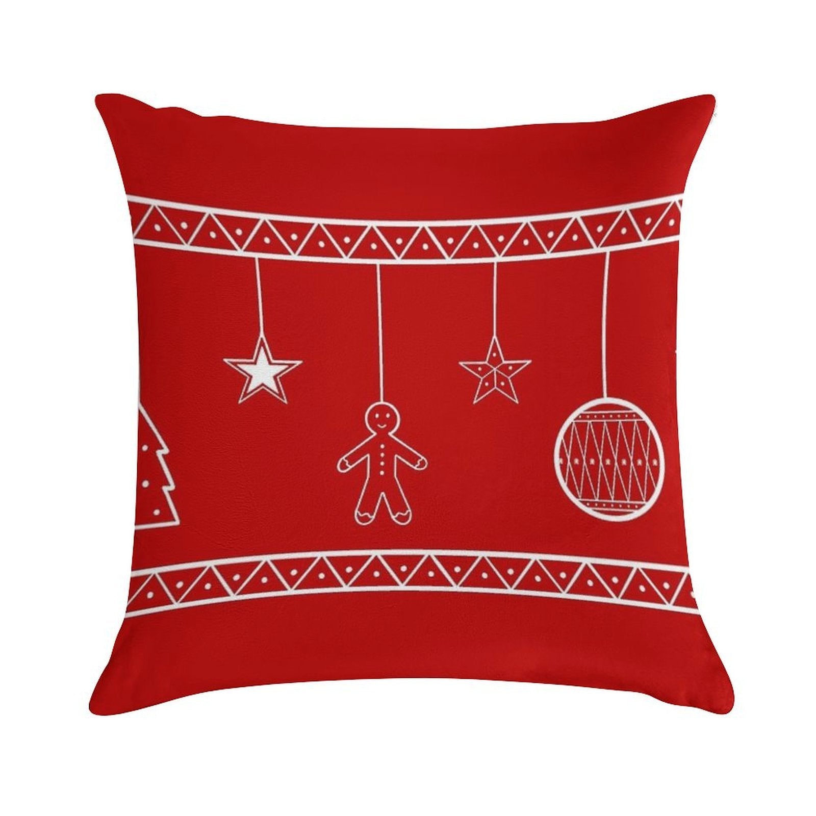 Christmas Decorations Soft Washable Throw Pillow