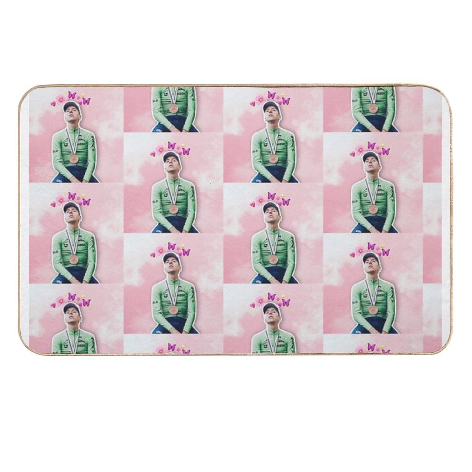 Ethereal Pogi  Fade-Resistant Bath Mat