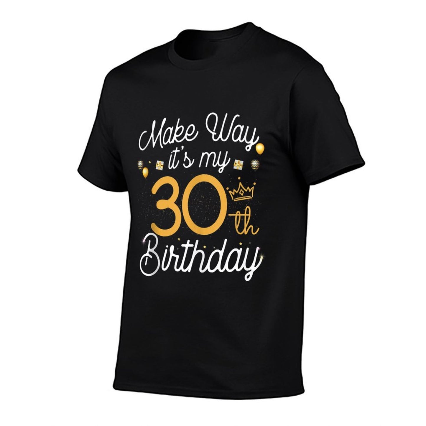 30 Years Old Queen Women Make Way Its My 30th Birthday Oversized Silhouette T-Shirt